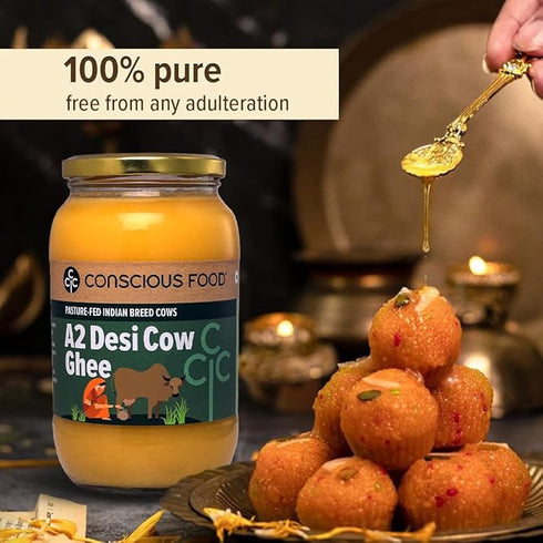 Conscious Food A2 Desi Cow Ghee